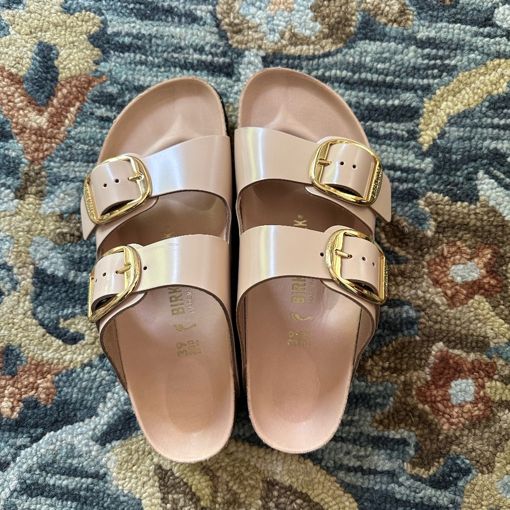 STAUD x Birkenstock Big Buckle Arizona sandals